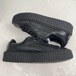Puma Fenty  by Rihanna Women's Creeper Crinkled Black Leather Size 7.5 Sneakers Photo 6
