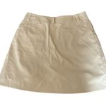 Nike Golf Skort Womens 8 Beige Fit Dry Athletic Sportswear Tennis Golfing Photo 1