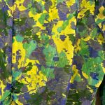 Ganni  NWT Sulphur Spring Mesh Ruched Dress Photo 7