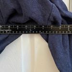 Z Supply  Navy Blue Terry Dolman Long Sleeves Pullover Crop Top Small Casual Cozy Photo 8