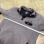 Simply Southern  Quilted 4 Snap Button Pullover Grey Size Large Photo 3