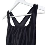 Diane Von Furstenberg DVF x Target Collab Black & Gray Zebra Athletic Jumpsuit Womens Size Small NWT Photo 5