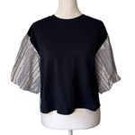 Ramy Brook  navy blue short sleeve top size XS Photo 0
