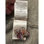 Anthropologie Sleeping on Snow Anthropologie Cardigan Size XS Embroidered Fringe Gray Photo 7