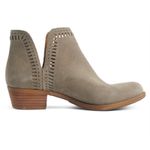 Lucky Brand Bustina Suede Bootie Womens Size 9 Taupe Ankle Cutout Western Fall Photo 10