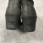 Keen  Akita Ankle Boots Womens 8 Slate Gray Wedge Leather Snap Closure Photo 6