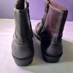 Clarks  Dark Brown Leather Winter Boots Photo 8