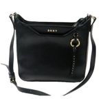 DKNY crossbody leather black bag. Photo 1