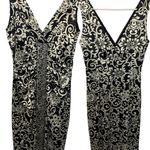 London Times  Sleeveless V neck V Back Midi Dress Photo 0