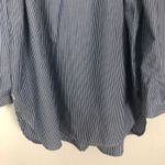 Seven Sisters  Off Shoulder Striped Blue Top Size Small Photo 3