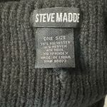 Steve Madden Wool Blend Cuffed Bling Beanie Black NWT Photo 4