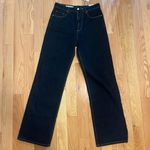 ZARA Full Length High Rise Wide Leg Jeans Photo 0