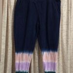Wildfox Hadley Blue Tie Dye Jogger Sweatpant Photo 0