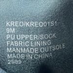 Steve Madden  Kreo Women's Black Leather Platform Block Heel Tall Boots Size 9M Photo 5