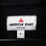 American Giant Women's Moto Dress Size S Made In USA Black Photo 7