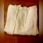 The Nash Collection NASH Women’s White Hooded Sweatshirt SzS/M Size M Photo 0