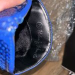 Royal Blue sequin Cowgirl booties🤠 Size 6 Photo 5
