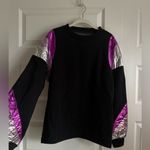 Isabel Marant  Menji Metallic Pink‎ and Purple Sweatshirt S NWT Photo 7