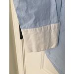 Old Navy Women's Adult Blue & White Striped Button Up Shirt Casual Size Small Photo 9