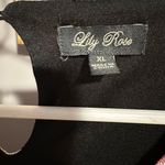 Lila Rose Lily Rose romper, pretty floral, v neck, long sleeves, belted size XL Photo 3