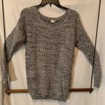 Garage Black And White Knit Sweater Photo 0