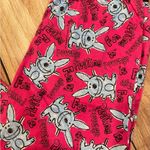Happy Bunny Pajama Pants NWT Pink Photo 1