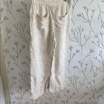 Stella Luce  Cream Wide-Leg Trousers Photo 1