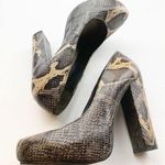 Michael Antonio  Size 7 Snake Skin Block Heels Photo 0