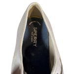 Sperry Gray Seacoast Slip On Lace Up Low Top Loafers Women Sz 8 Photo 6