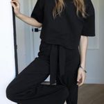 ZARA NWT BLOGGERS FAV TIED HIGH WAISTED PANT S Photo 2