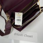 Michael Kors Mulberry Multi Jet Set Metallic Logo Wallet Crossbody Photo 6