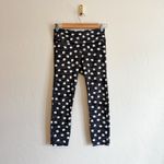 Outdoor Voices  | Polka Dot Ankle Athletic Leggings in Black, Size Small Photo 3