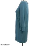 Pleione  Anthropologie Teal Tunic Shift Dress S Photo 1