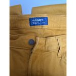 Old Navy Women’s  Mustard Yellow Rockstar Mid-Rise Jeans Photo 3