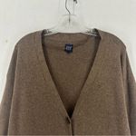 Gap Basic Button Cardigan Womens Medium Brown Photo 1