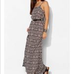 Staring At Stars maxi dress sz M strappy geo back Photo 0