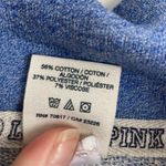 PINK - Victoria's Secret Pink| Blue 1/2 Zip Sweatshirt sz small Photo 5