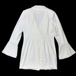 NBD x Revolve Como La Flor Suit Blazer Mini Dress White Size Medium Women's Photo 7