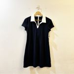 Splits59  Polo Airweight Mini Polo Dress Country Club Preppy Athleisure Indigo Sm Photo 3