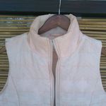 Say What? Say What? M Cowgirl Tribal Zip Front Orange Pretty Powder Pink Puff Vest Photo 5