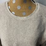 Madewell Crewneck Beige Sweater Size Large Photo 3