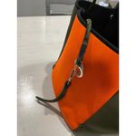 haute shore orange and green large‎ tote Photo 10