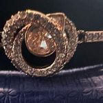 Swavorski NWT Swarovski Sparkling Dance Bangle, Pink, Rose-gold tone plated with box & bag Photo 11