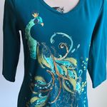 Christopher & Banks peacock top Photo 2