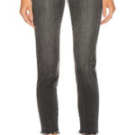 MOUSSY VINTAGE Westcliffe Skinny jeans black edgy made in Japan frayed hem Size 31 Photo 0