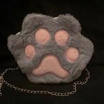 Paw print shaped mini crossbody bag NWOT Photo 1