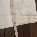 Harper Heritage  high rise jean shorts White Cuffed women’s size 28 NWT Photo 9