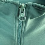 Zyia  Active Athletic Jacket‎ XXL Green 1/2 Zip Pocket Long Sleeve Top Photo 7