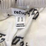 Refuge blessed all over print with drawstring joggers in white/black size XL Photo 9