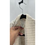 Joie open front Cardigan Long dipped sleeves and trim home office western Black Size XS Photo 3